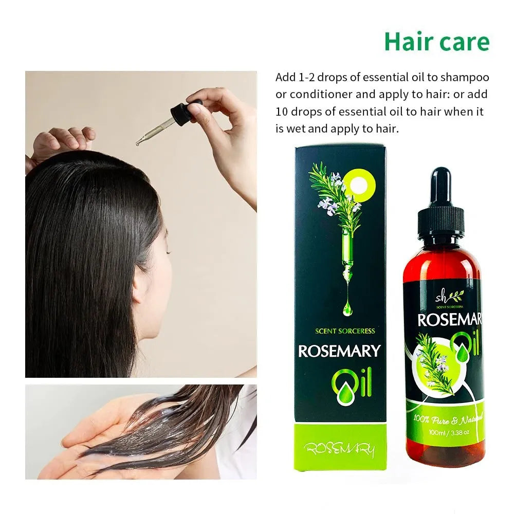 Silkmist Rosemary Hair Oil — 100 ml, for Your Mist Reservoir