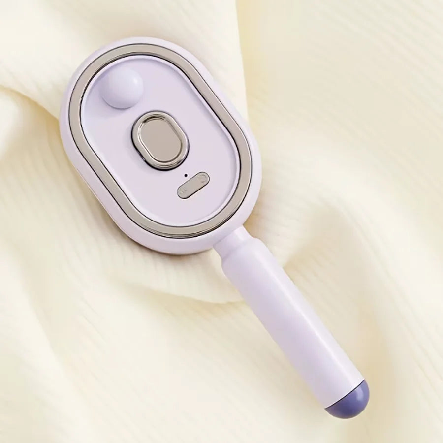 Silkmist Detangling Brush — Mists As It Brushes, So Nothing Pulls