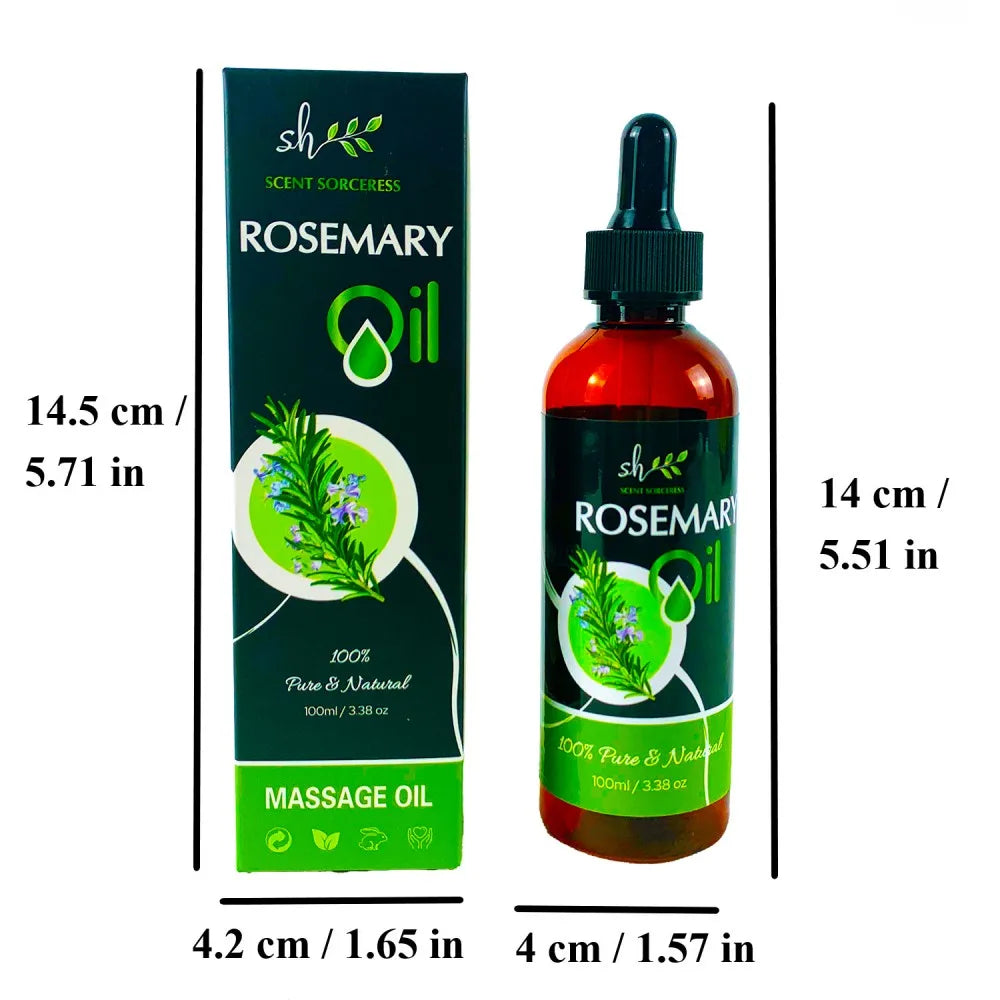 Silkmist Rosemary Hair Oil — 100 ml, for Your Mist Reservoir